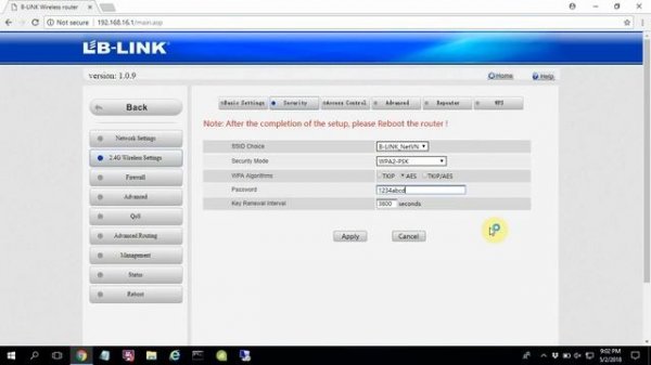 LB-Link : 192.168.16.1 | Setup LB-Link wireless router | NETVN