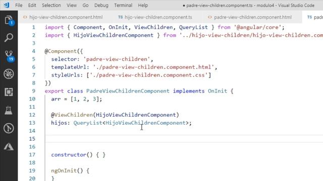 31 - ViewChildren: Referenciando varios Componentes desde una Clase | Programando en Angular 7 смотреть онлайн