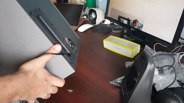Logitech Z625 THX speaker unboxing and review смотреть онлайн
