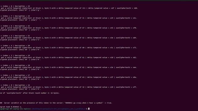 Cryptopals Set 3 Challenge 17: The CBC padding oracle (Cpp solution) смотреть онлайн