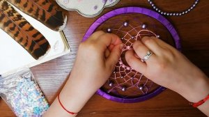 Как сплести Ловец снов | Dream Catcher| CRAZY HAND