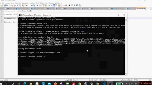 04 - WEBSITE HOSTING: How to Host a Website on Firebase смотреть онлайн