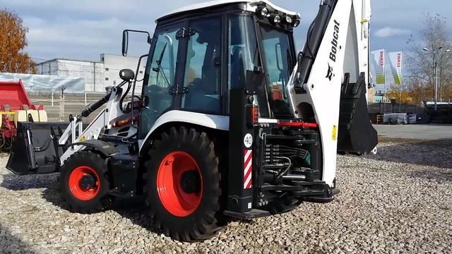 Экскаватор погрузчик Bobcat B730 смотреть онлайн