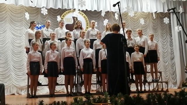 Русская народная песня "В деревне было в Альховке", Хор 1 муз. школы г.Ставрополя,25.12.22. смотреть онлайн