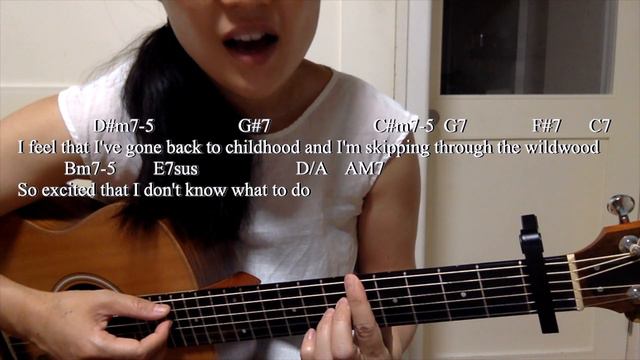 This Happy Madness / Antonio Carlos Jobim / Guitar cover / Lyrics and chords смотреть онлайн