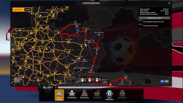 Euro Truck Simulator 2 1.43 MERCEDES BENZ 403 смотреть онлайн