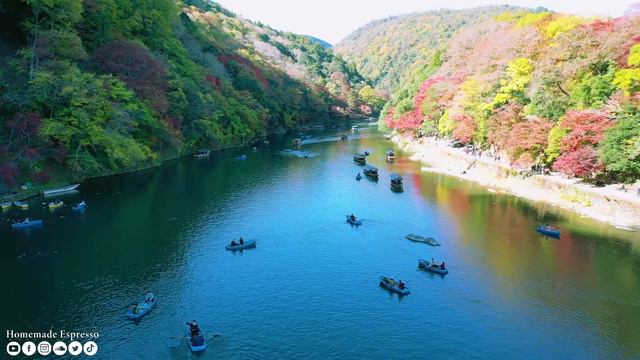 FLYING OVER JAPAN (4K UHD) - Relaxing Music Along With Beautiful Nature Videos - 4K Video HD смотреть онлайн
