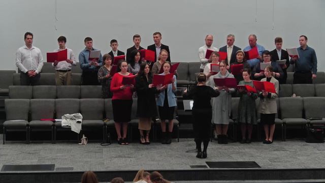 ECBC - Хоровое пение "Смолкла вечерняя хвала" 2-18-2024 смотреть онлайн