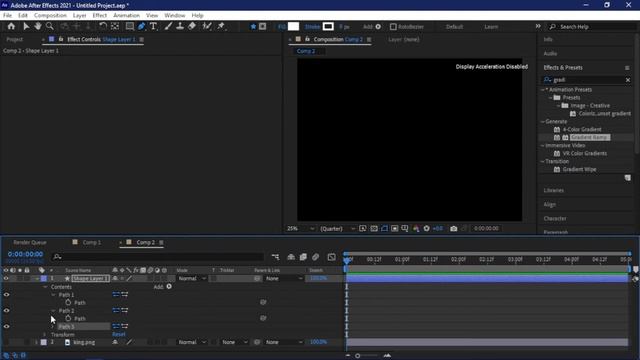 How to Convert a Png to Shape in After Effects смотреть онлайн