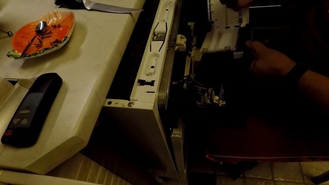 Посудомойка AEG, ремонт нагрева смотреть онлайн
