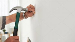 Звук молотка, интервал 15 сек