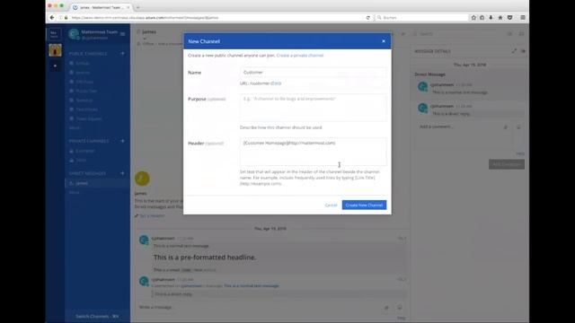 Demo of Mattermost Basics | Features end users love смотреть онлайн