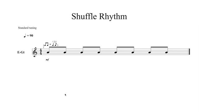 BLUES Guitar | 12 Bar Shuffle Rhythm (Lesson 3) смотреть онлайн