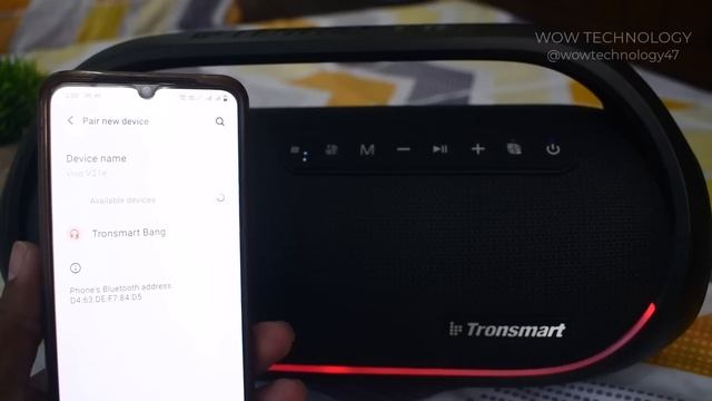 Tronsmart Bang Bluetooth Speakers with Subwoofer with Waterproof, LED Color Light for Indoor Outdoo смотреть онлайн