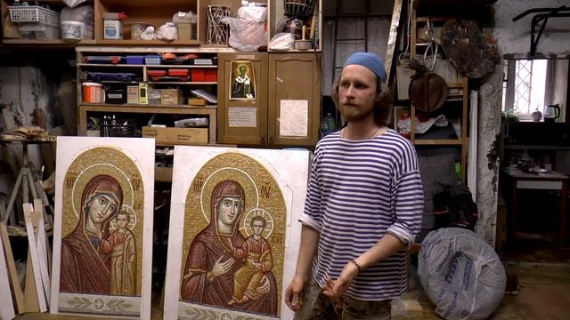 В мастерской художника Богдана Лавриненко серия (серия 2) #Богдан_Лавриненко #Монумнтальное_искусств смотреть онлайн