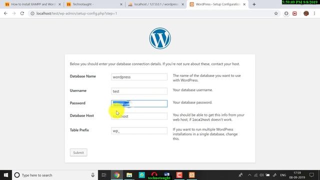How to create a website using xampp and WordPress смотреть онлайн