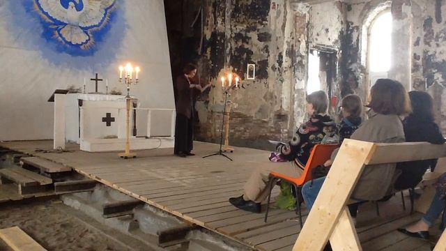 J S Bach, Partita I, BWV1002, Concert Annekirche St.Petersburg, 16.08.2015 смотреть онлайн