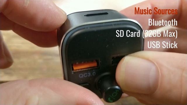 Nulaxy Bluetooth 5 0 Car FM Transmitter смотреть онлайн
