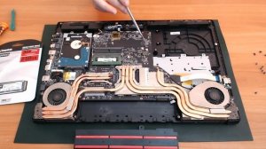 Апгрейд MSI GP72 Leopard Pro, разборка и установка SSD M.2