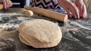 Лепёшки из цельнозерновой муки