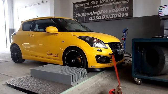 Suzuki Swift Sport NZ Dyno Run "chiptuningforyou" смотреть онлайн