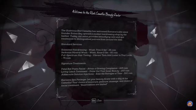 Dishonored Death of the Outsider - Follow the Ink - Red Camellia - Eolina Rey - High Chaos - EP3 смотреть онлайн