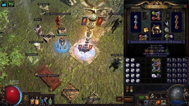 Path Of Exile - Chancing 6L Vis Mortis (Orb Of Chance / Scouring Vs. 6L Necromancer Silks)