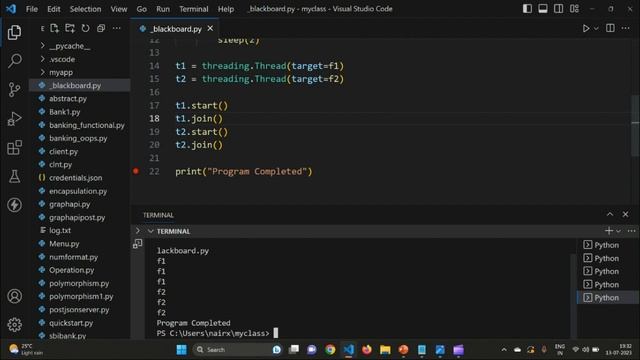 #30 - Multithreading in Python (With Examples) смотреть онлайн