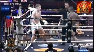 Бой Боакава Банчамбека против русского бойца Артема Пашпорина! БОЙ 2019 ГОДА!