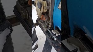 Роторная косилка на дизельный мотоблок через переходник для ВОМ