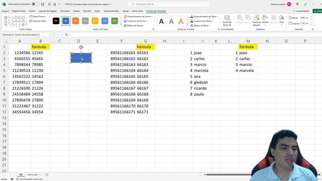 Converter Formulas em Valores no Excel com VBA, remover formulas da planilha com VBA смотреть онлайн