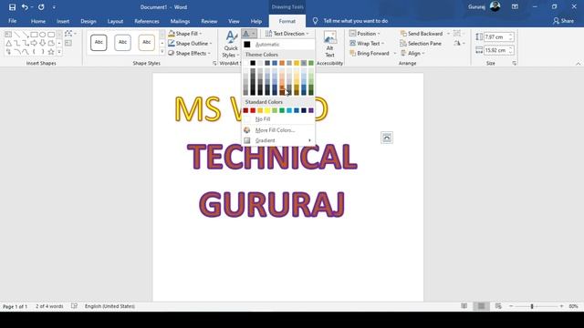 How To Insert WordArt In MS Word |Create WordArt In MS Word|