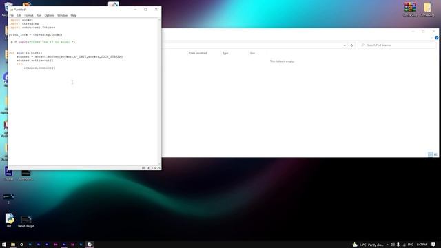 Simple port scanner in python смотреть онлайн