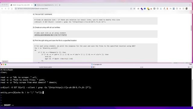 BASH: Scrape File Links (HREFs) From URL and Save Files to Directory смотреть онлайн