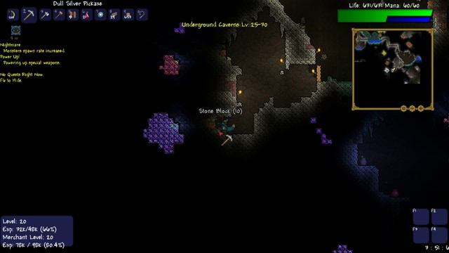 N Mod Terraria 1.2 RPG Lets Play Part 8!: UNDERGROUND CAVERNS! смотреть онлайн