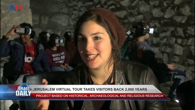 Jerusalem 'Virtual Tour' Transports Visitors 2,000 Years Back in Time смотреть онлайн