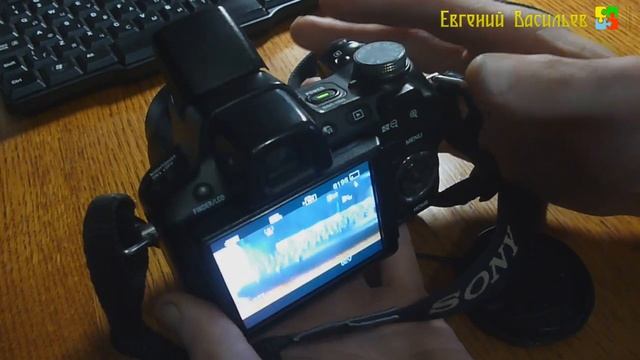 Фотоаппарат Sony DSC-H50. смотреть онлайн