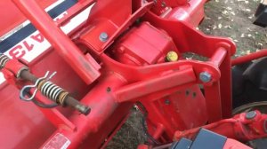 Японский минитрактор Yanmar F165 с фрезой