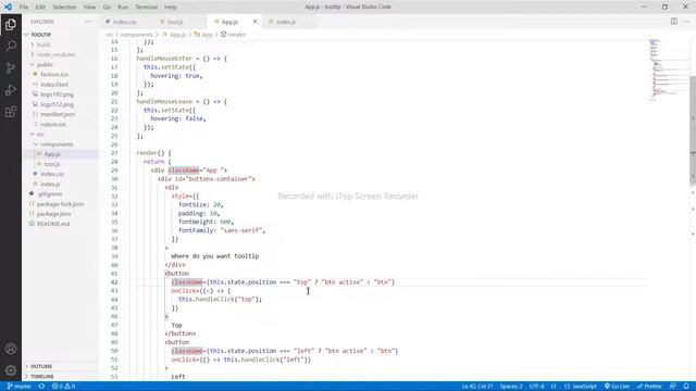 Tooltip react skill test смотреть онлайн