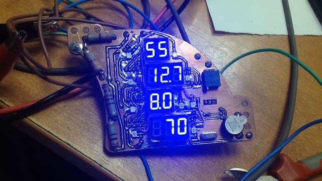 Opel Vectra A. Цифровая плата указателей. смотреть онлайн