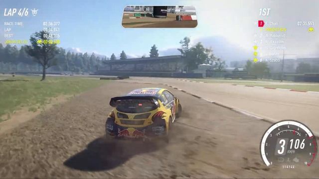 DiRT Rally 2.0 World Rallycross Championship Lativa Bikernieki Semi Final Gameplay смотреть онлайн