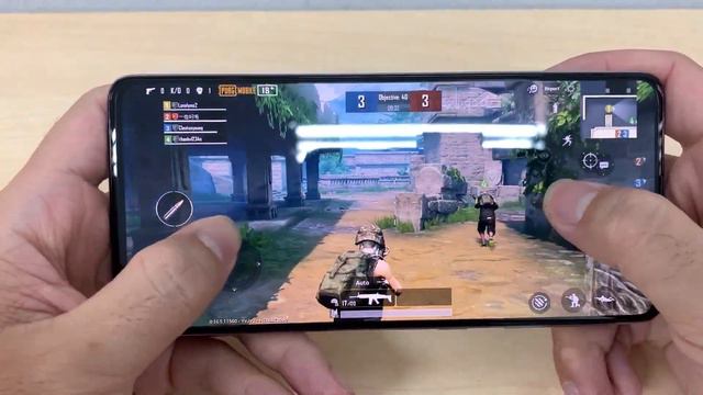 Test Game PUBG Mobile On Samsung Galaxy A71 смотреть онлайн