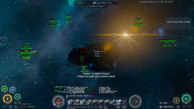 Space Engineers Prometheus | Galaxy #8 Полевые испытания нового корабля смотреть онлайн