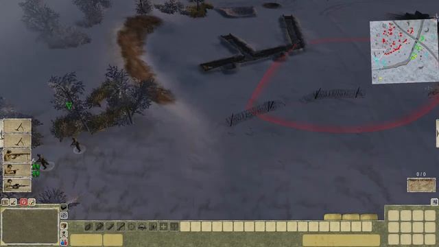 Прохождение стратегии "Штрафбат" Men of War Condemned Heroes #3 (Ни шагу назад! Ледяная купель!) смотреть онлайн