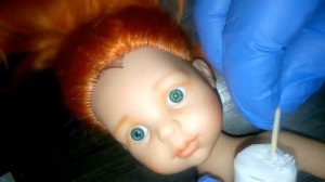 OOAK Paola Reina / Перерисовка личика / Поклейка ресниц
