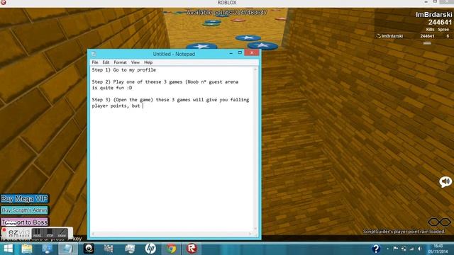How to get free Player Points on ROBLOX смотреть онлайн