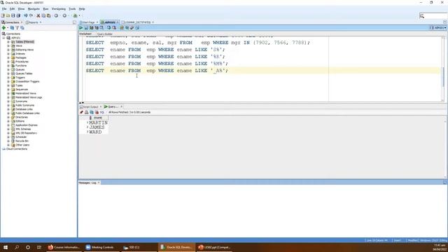 SQL Oracle Lesson 1 to 3 смотреть онлайн