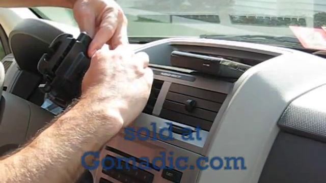 Gomadic Brand Vent Holder for your cell phone / MP3 player / Media player / GPS Navigation смотреть онлайн