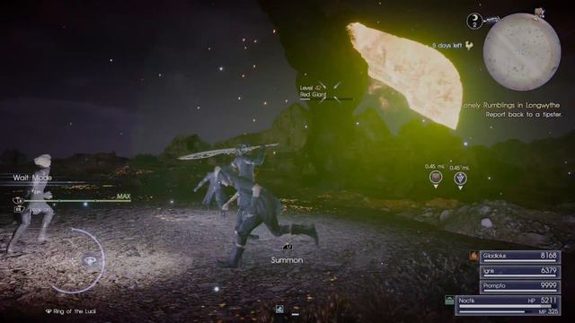 FINAL FANTASY XV on Xbox One X - Ramuh summon in 4K смотреть онлайн