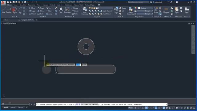 AutoCAD 2020 2D tutorial - external reference (image file), and object tracing (In Bangla) смотреть онлайн